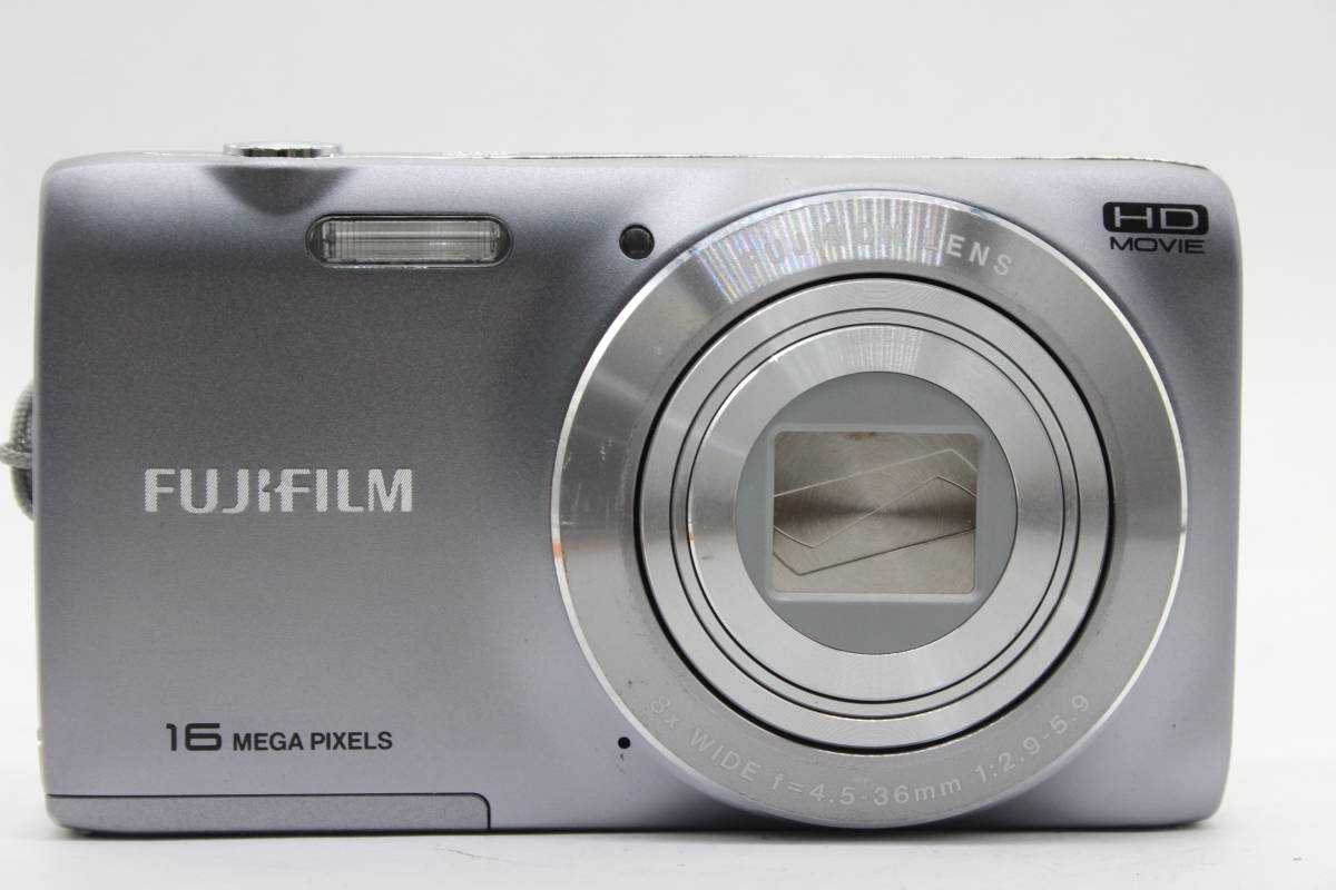 【返品保証】 フジフィルム Fujifilm Finepix JZ250 Fujinon 8x Wide バッテリー付き コンパクトデジタルカメラ s901_画像2