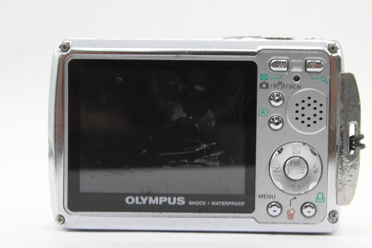 【返品保証】 オリンパス Olympus μ720 SW 3.0x バッテリー付き コンパクトデジタルカメラ s904_画像4