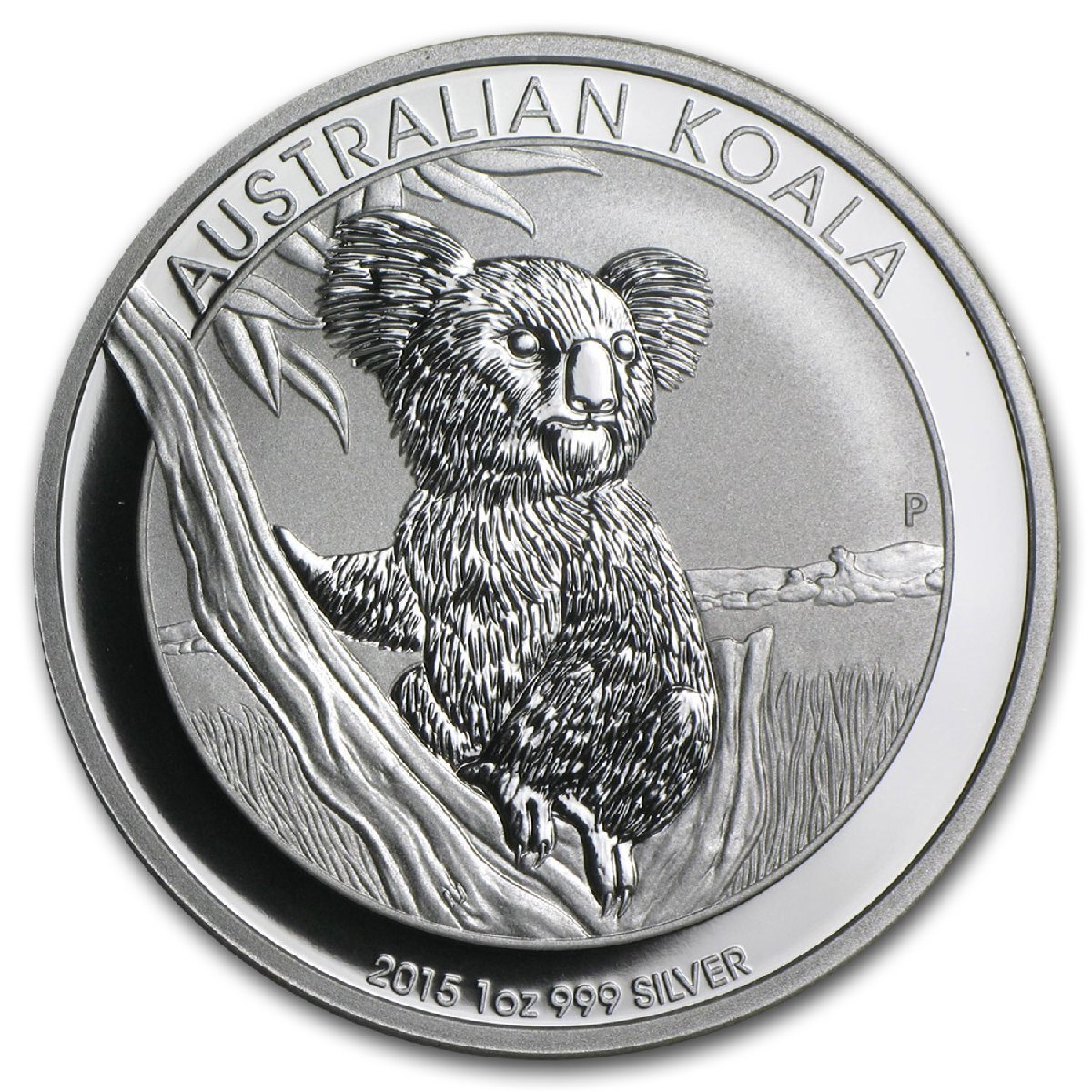 [保証書・カプセル付き] 2015年 (新品) オーストラリア「コアラ」純銀 1オンス 銀貨