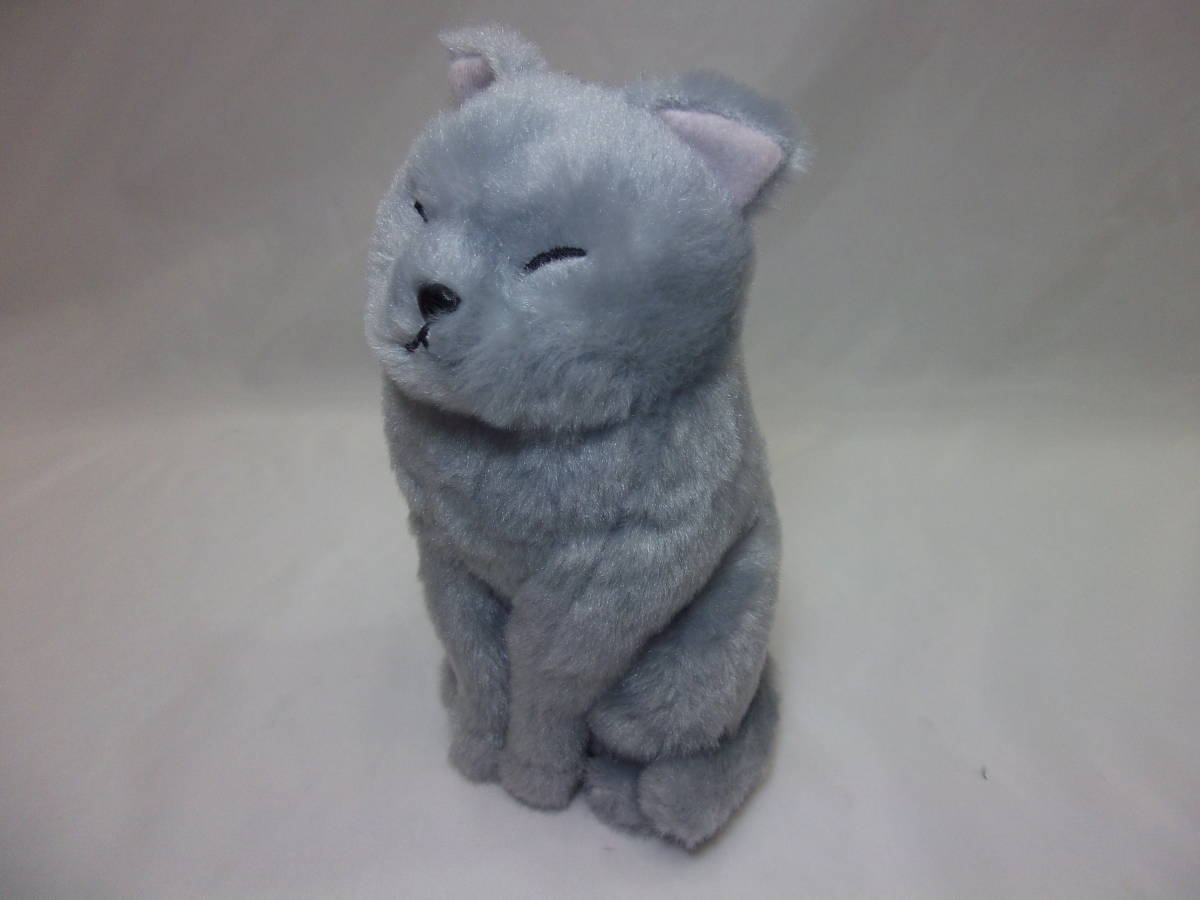 ほっこり猫 ごま助 ST ごま助 ふきげん ぬいぐるみ マスコット 体高：約１４．５cm 猫 ねこ ネコ おすわり にぼしが食べられなかった。_画像5