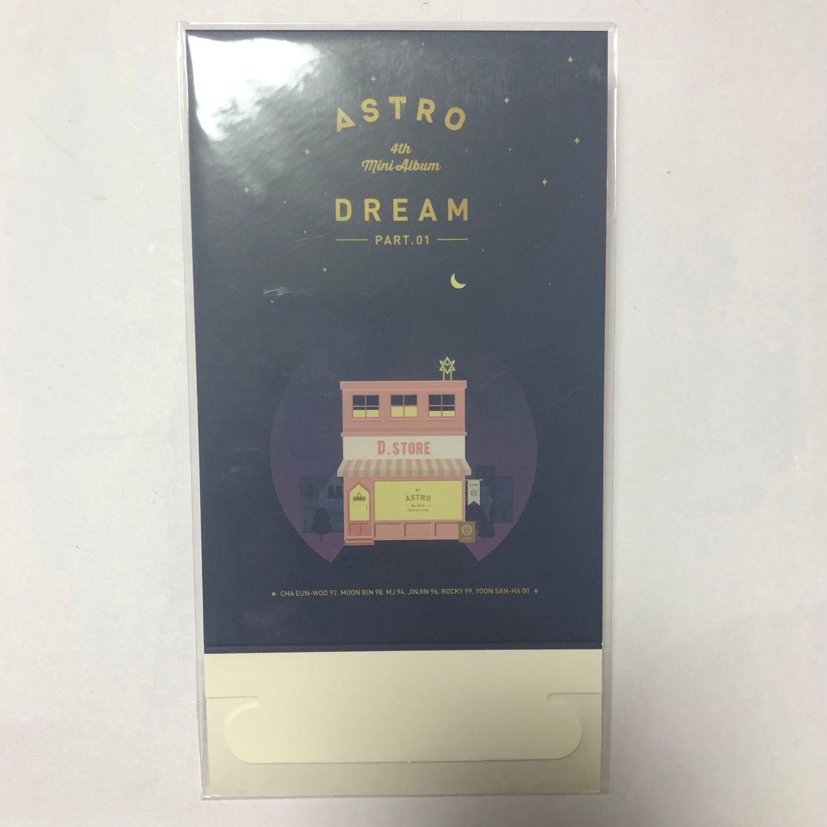 ASTRO アストロ DREAM PART.01 ラキ ROCKY ペーパースタンド paper stand 4th album