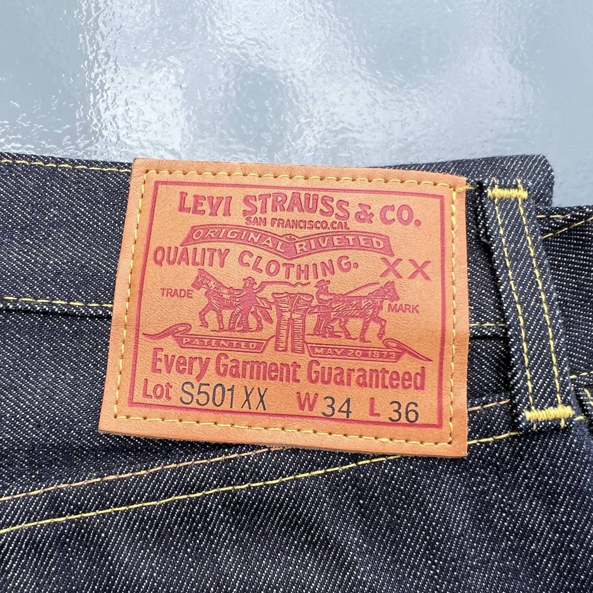 数量は多】 44501-0118 S501XX 501XX LEVI'S 大戦 1944年モデル 米国製