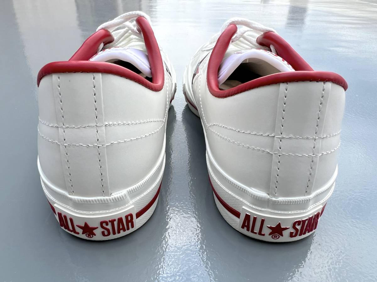 国内発送】 ホワイト/レッド J ワンスター CONVERSE 24cm JAPAN IN