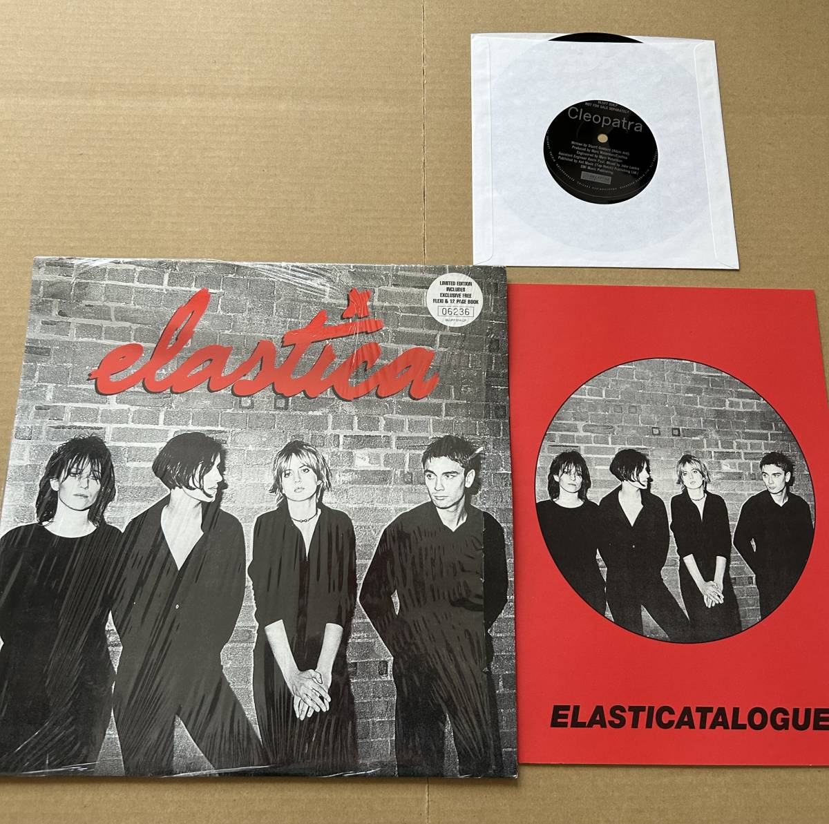 Elastica-Elastica (Deceptive-BLUFF014 LP ) UK シュリンク(Limited Edition, Misprint, Numbered Flexi-disc, 7” 45 RPM, Single Sided)_画像1