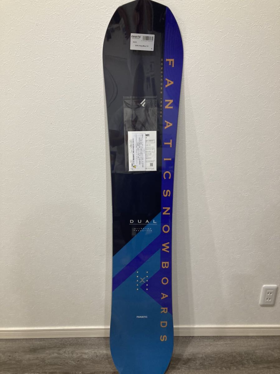 FANATIC DUAL NAVY BLUE 151cm ファナティック デュアル　スノーボード 板_画像1