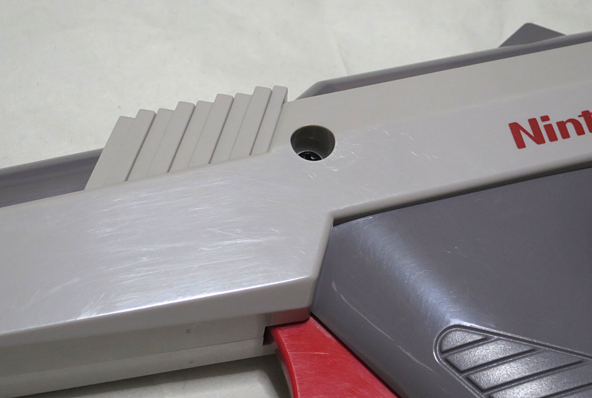 任天堂　光線銃　海外版　NES Zapper　NES-005　グレー　N-ZAP85　黒ザップ　黒zap /a_画像4