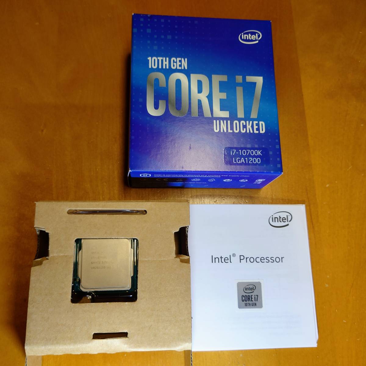 【動作確認済み】Intel Core i7 10700K LGA1200