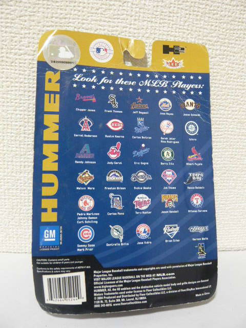 FLEER COLLECTIBLES HUMMER H2 MARINERS ICHIRO（ハマーH2　マリナーズ　イチロー）_画像6