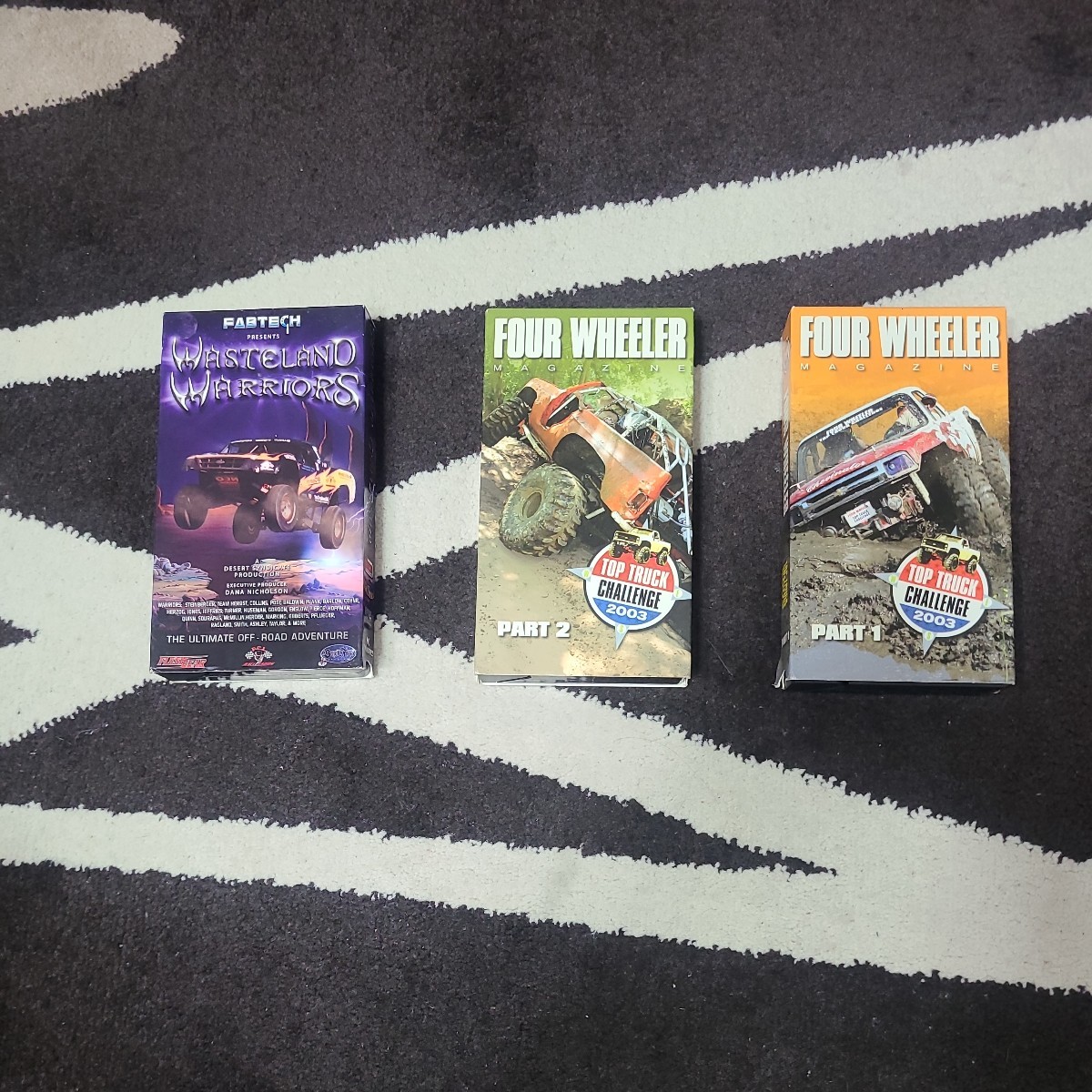 アメリカン4WD. VHSビデオテープ3セット
