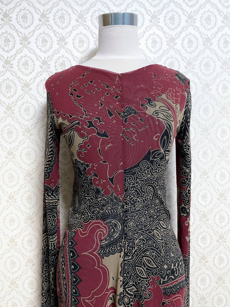 新品タグ付き ETRO エトロ ペイズリー柄ワンピース(女性用)|売買され