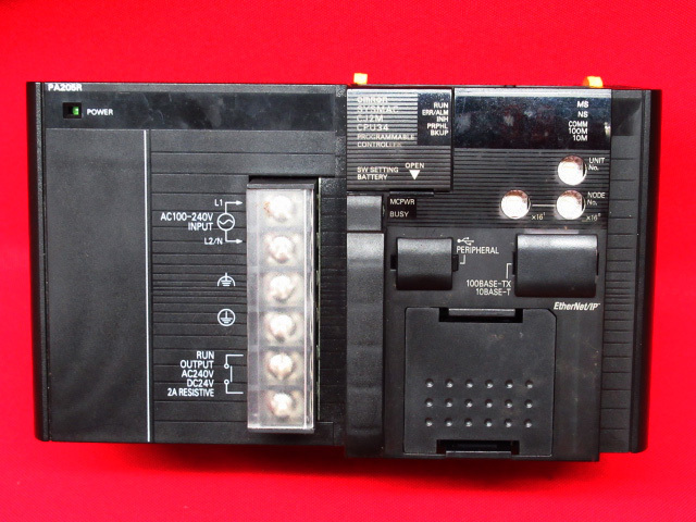 Yahoo!オークション - OMRON オムロン CJ1W-PA205R PLC 電源...
