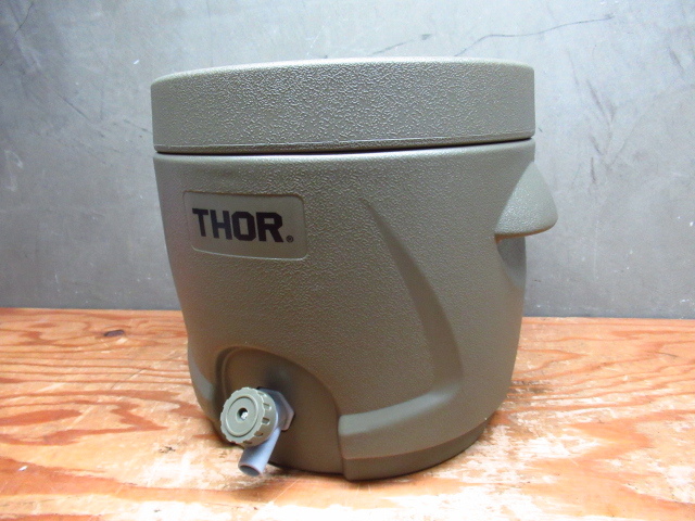 THOR ソー ウォータジャグ 10L オリーブ キャンプ 管理5J0913K-D4_画像1