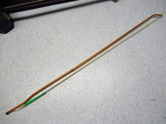 蘇州二胡 蛇皮 中国 弦楽器 弓 ケース付き 民族楽器 管理5K0921F-H01_画像9