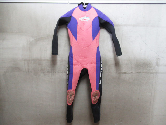 World Dive ワールドダイブ ウエットスーツ 着丈約116cm 厚さ約5mm レディース ダイビング用品 管理5I0925G-B6_画像1