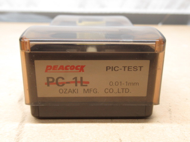 PEACOCK ピーコック ピックテスト PC-1A 0.01mm 管理5R0930U-A2_画像2