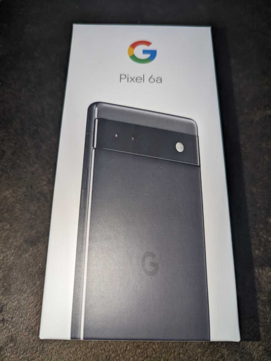 Google Pixel 6a 128GB Charcoal SIM フリー リング付きスマホカバー