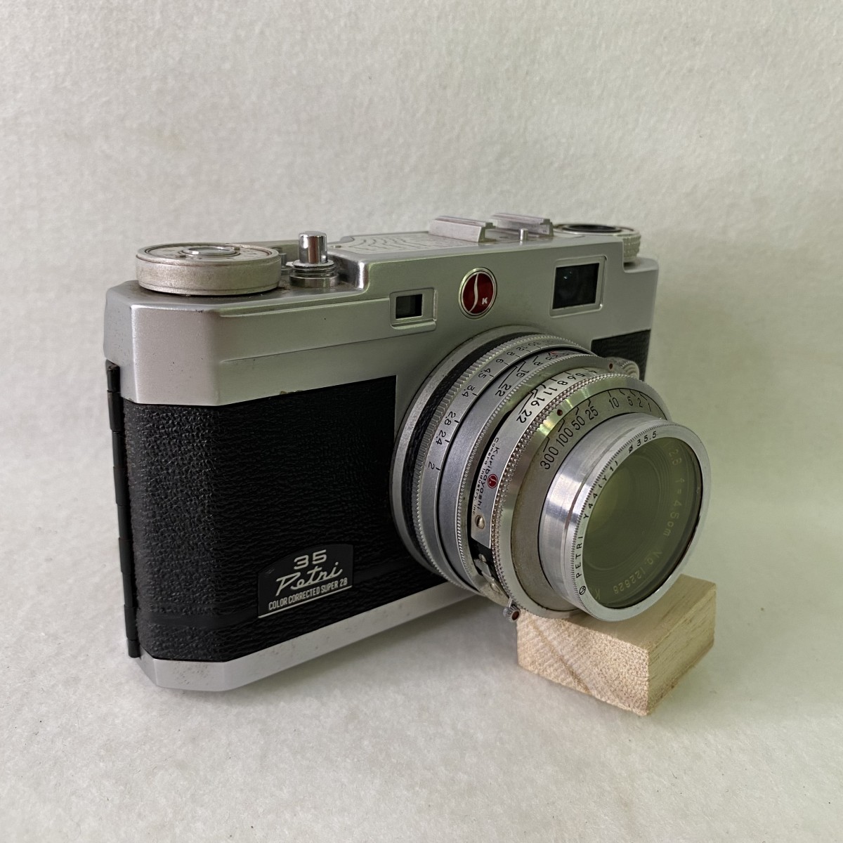 栗林写真工業 Perori 35 A.C.ORIKKOR 45mm F2.8 1955年発売 希少品 フィルムカメラ ヴィンテージ カバー・キャップ付 現状品 ／ 01-00125_画像2