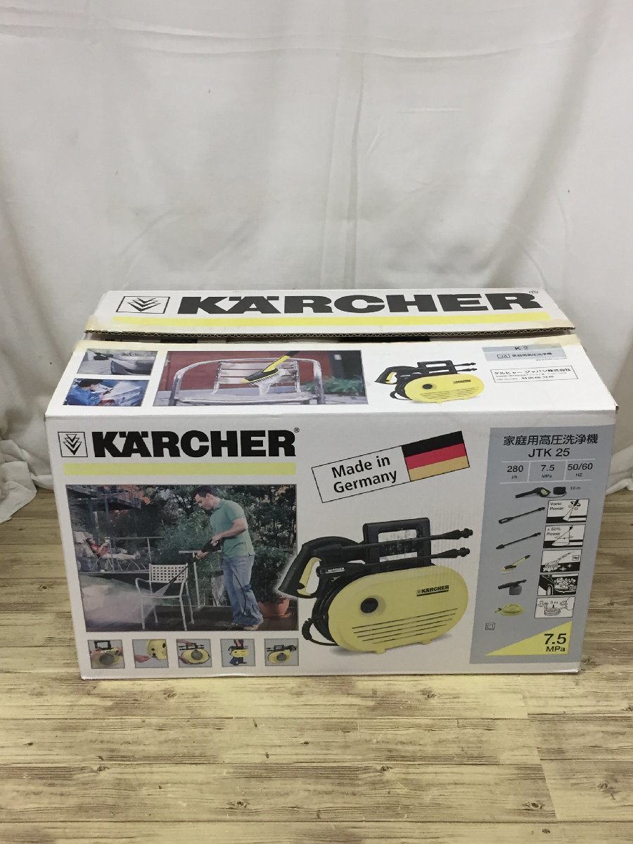 【未使用】KARCHER ケルヒャージャパン株式会社 JTK25 ケルヒャー 家庭用高圧洗浄機 /ITQMK45SULJY