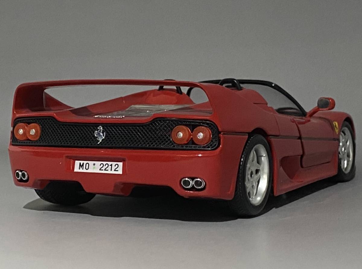 Bburago 1/18 Ferrari F50 1995 Gold Collection ◆ Predecessor Ferrari F40, Successor Ferrari Enzo ◆ ブラーゴ フェラーリ_画像4