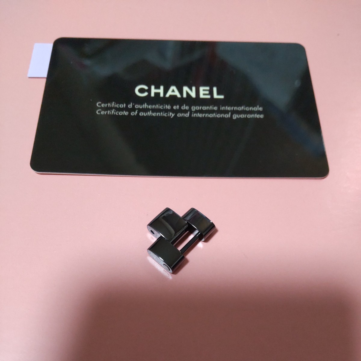 安い 正規 シャネル 純正 CHANEL J12 ⑧ 他 H2026 set ピン コマ 1