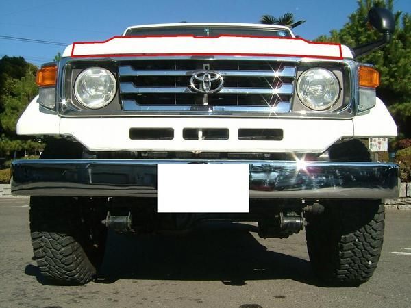  Land Cruiser Land Cruiser 70 71 73 74 76 77 series Land Cruiser Land Cruiser HZJ70V bonnet 1985/11 53301-90K28