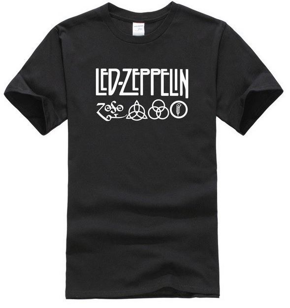 レッド・ツェッペリン　Led Zeppelin シンボルマーク　Ｔシャツ　Ｌサイズ　ブラック_画像1