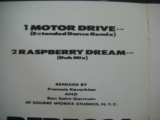 REBECCA/レベッカ「VOICE PRINT/ヴォイス・プリント」「MOTOR DRIVE/モーター・ドライヴ」CD _画像5