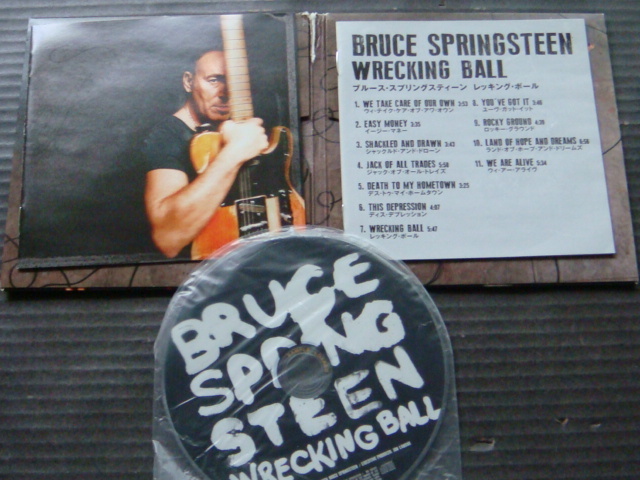 BRUCE SPRINGSTEEN/ブルース・スプリングスティーン「WRECKING BALL/レッキング・ボール」国内盤 CD 紙ジャケ仕様_画像2