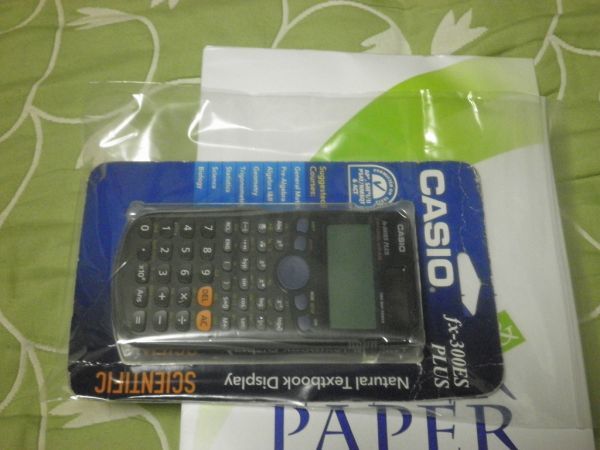 NEWLY Casio Inc. FX-300ES Plus Engineering/Scientific Calculator FREESHIPMENT(minimum only)