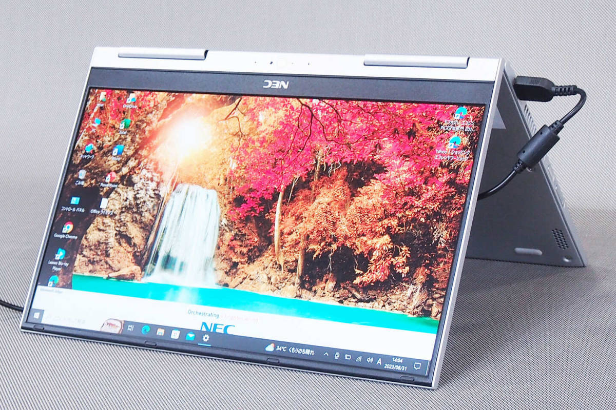 即配】Office2021搭載!狭額13.3FHD2in1 タブレットPC!VersaPro VG
