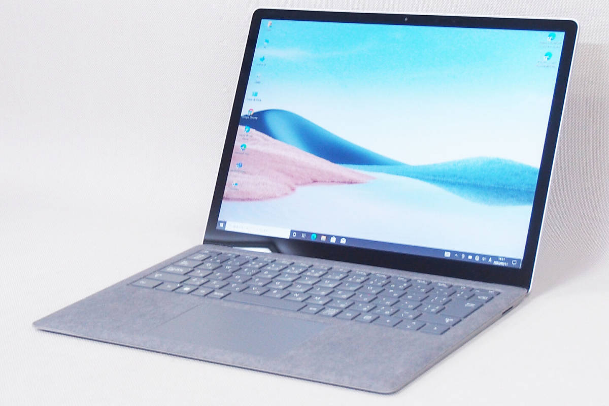 【即配】使用感少 11世代Corei5搭載　Surface Laptop 4 i5-1145G7 8G SSD256G 13.5型PixelSense液晶 Wi-Fi6 顔認証 Win10Proリカバリ