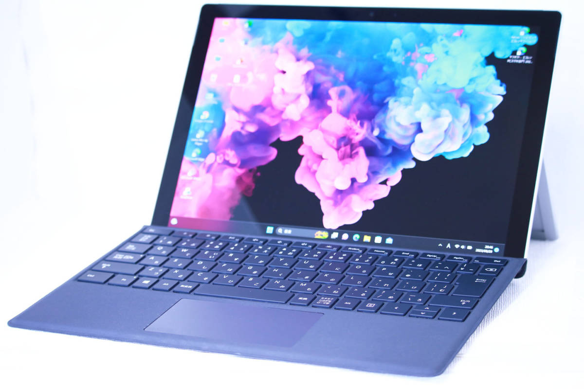 【即配】Win11Pro+Office2021搭載！キーボード付 超軽量 Surface Pro 5 省電力モデル m3-7Y30 4G SSD128G 12.3PixelSense リカバリ BT良