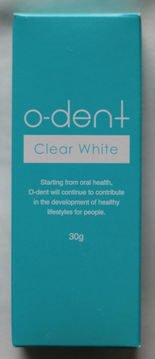 o-dent Clear White(3) オーデントクリアホワイト薬用歯磨
