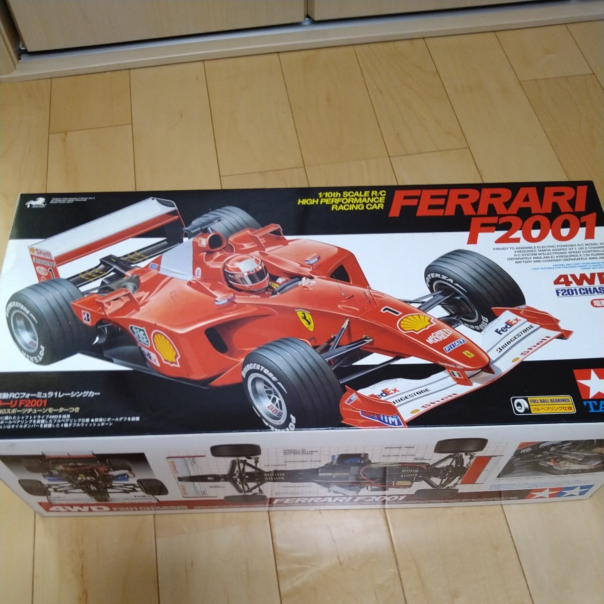 Ferrari F2001 フェラーリ タミヤ TAMIYA 1/10 田宮 未組立 4WD レア