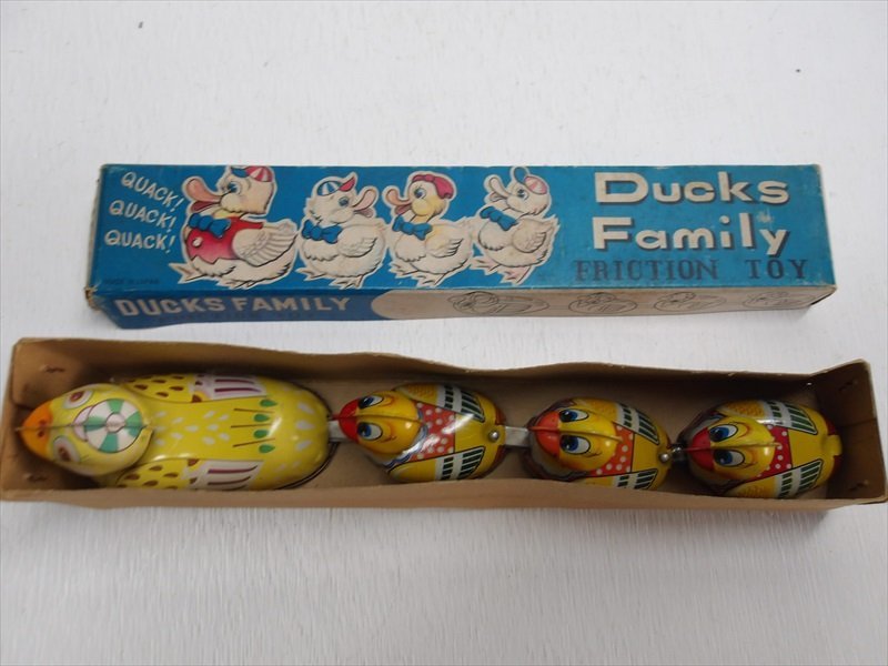 新品本物 Family Ducks Friction 雑貨 箱付き フリクション アヒル