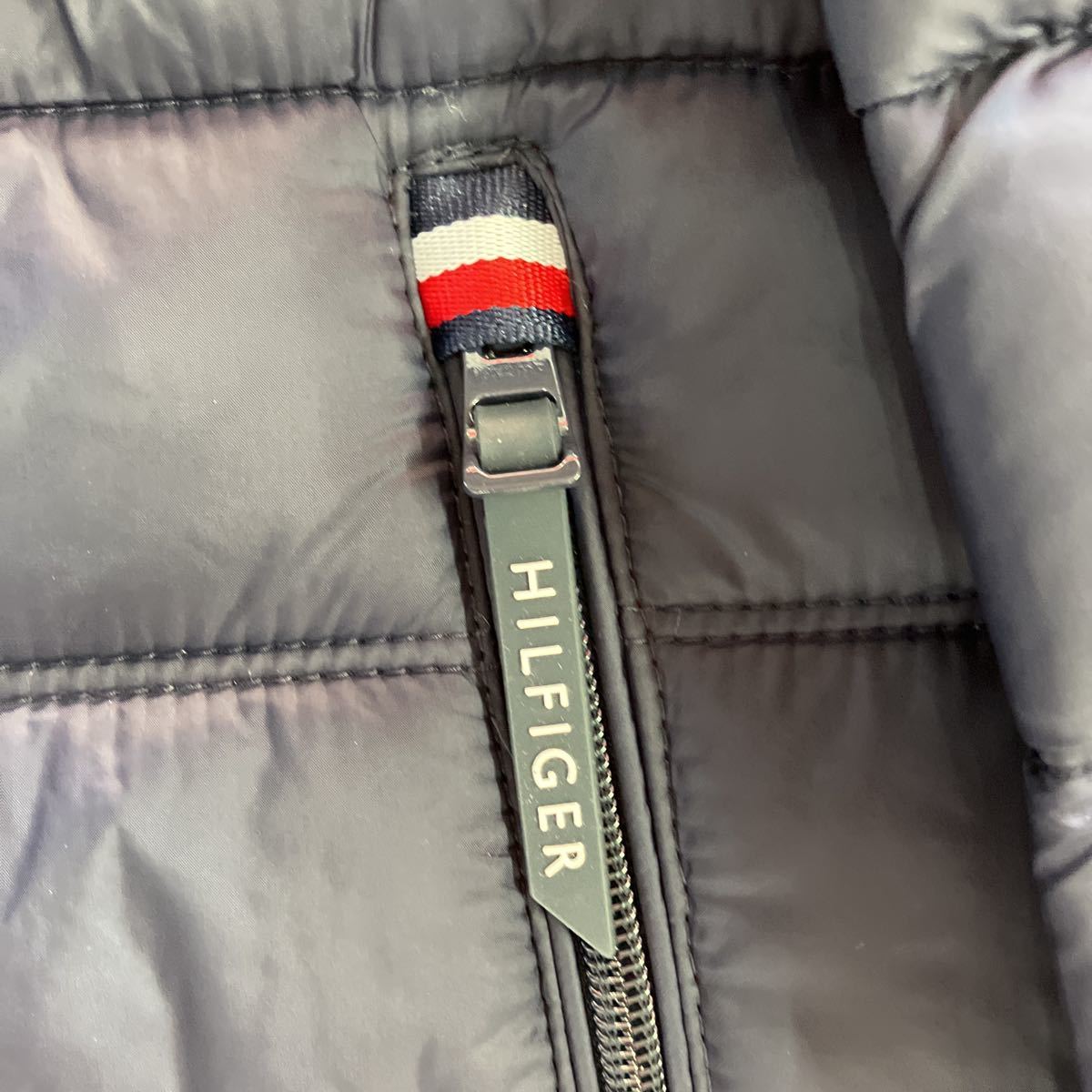 トミーヒルフィガー ジャケット アウター 中綿 150AN796 ネイビー×レッド Lサイズ 未使用 メンズ TOMMY HILFIGER ブルゾン ジャンパー_画像5