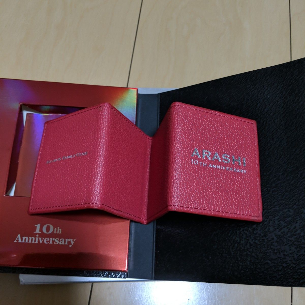 嵐　ARASHI FC限定10周年記念オリジナルフォトケース　未使用品　非売品　送料無料 ファンクラブ 会員限定