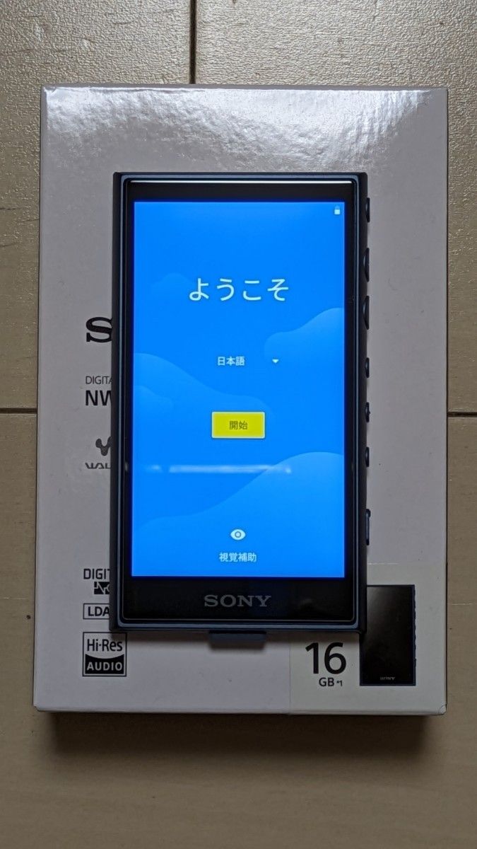 SONY WALKMAN Aシリーズ NW-A100シリーズ NW-A107(L) ブルー【美品