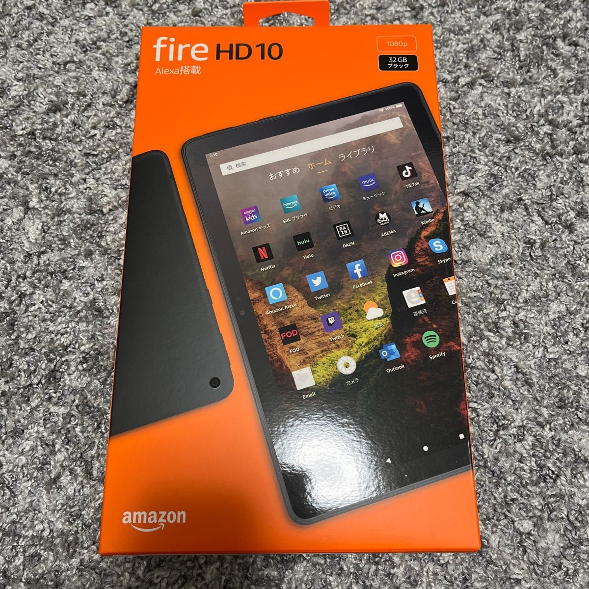 Fire HD 10 タブレット 10 1インチHDディスプレイ 32GB ブラック Yahoo