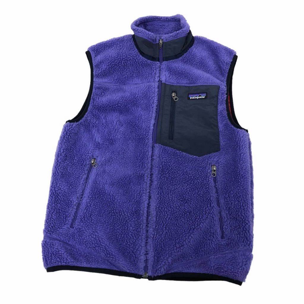 格安新品 パープル系 ジャケット ノースリーブ ベスト ボア フリース