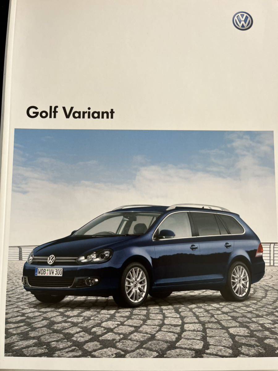 VWフォルクスワーゲンGolf Variant ゴルフヴァリアント　カタログ_画像1