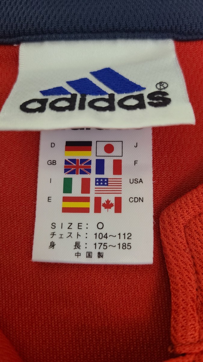 ★送料無料★アディダス ユニフォーム 180cmサイズ adidas フットサル サッカー ジムなどに ポロシャツ スポーツウェア トレーニングウェアの画像3