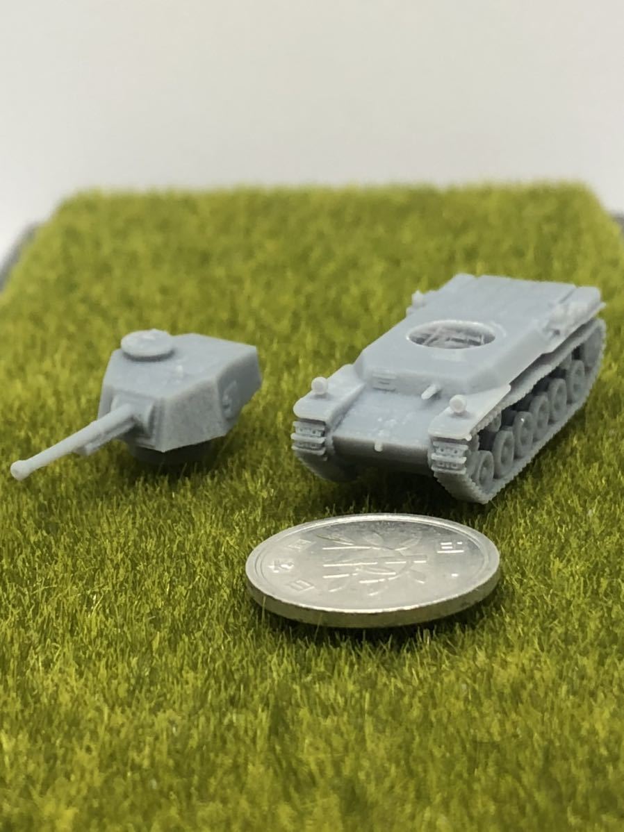 1/144レジンキット　未組立　未塗装 WWⅡ　日本陸軍 三式中戦車 チヌ　A ディテール修正済　ワールドタンクミュージアム【同梱可能】0409_画像3