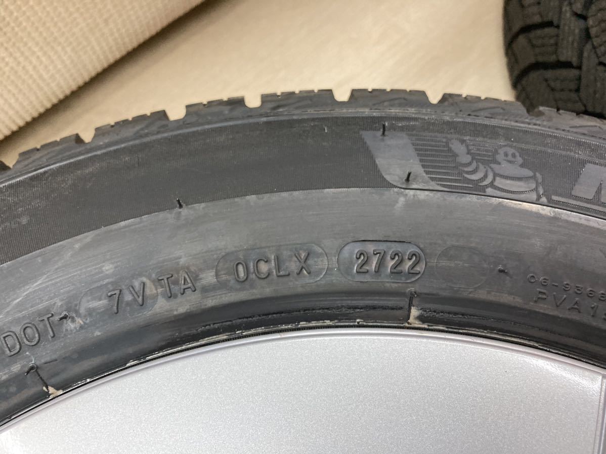 50プリウス純正◆ミシュラン X-ICE SNOW 195/65R15 未使用品◆6.5J 15in +40 5/100◆カローラ ウィッシュ アリオン カローラフィールダー_画像8