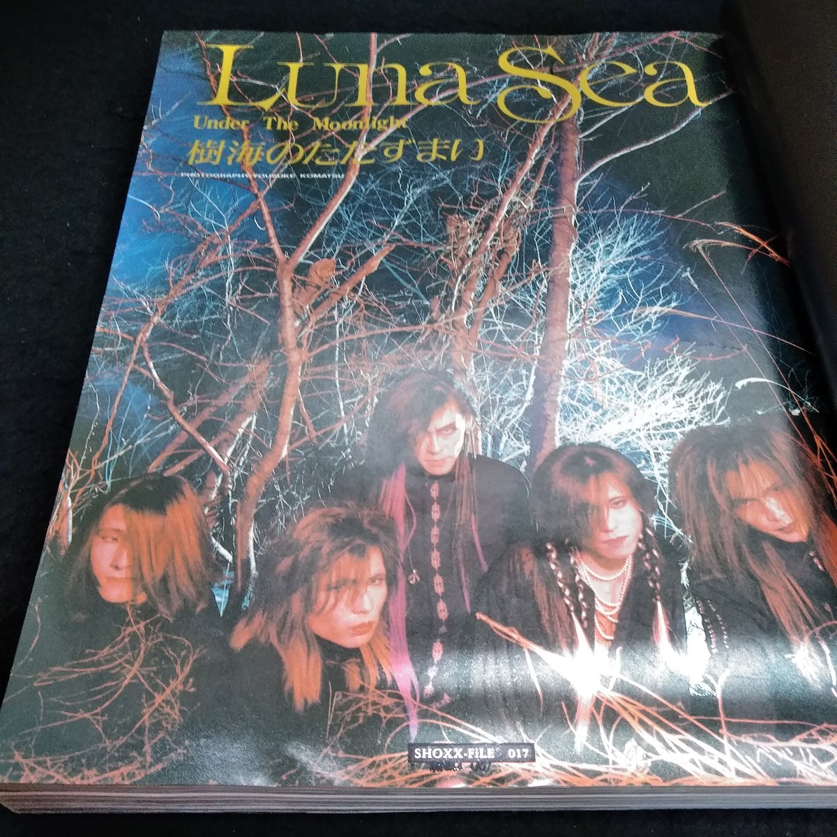 g-542 ショックス・ファイルVol.1 LUNA SEA1990〜1996 RYUICHI SUGIZO INORAN J 真矢※9 _画像3