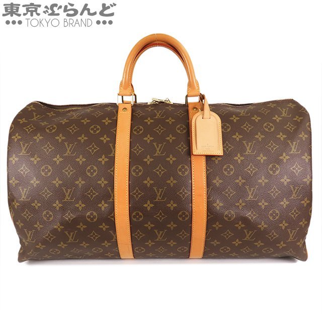 101689321 ルイヴィトン LOUIS VUITTON キーポル 55 M41424 モノグラム