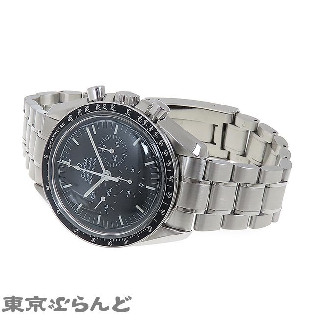 101672024 オメガ OMEGA スピードマスター プロフェッショナル ムーンウォッチ 3570.50 ブラック SS 腕時計 メンズ 手巻式 OH済 仕上済_画像2