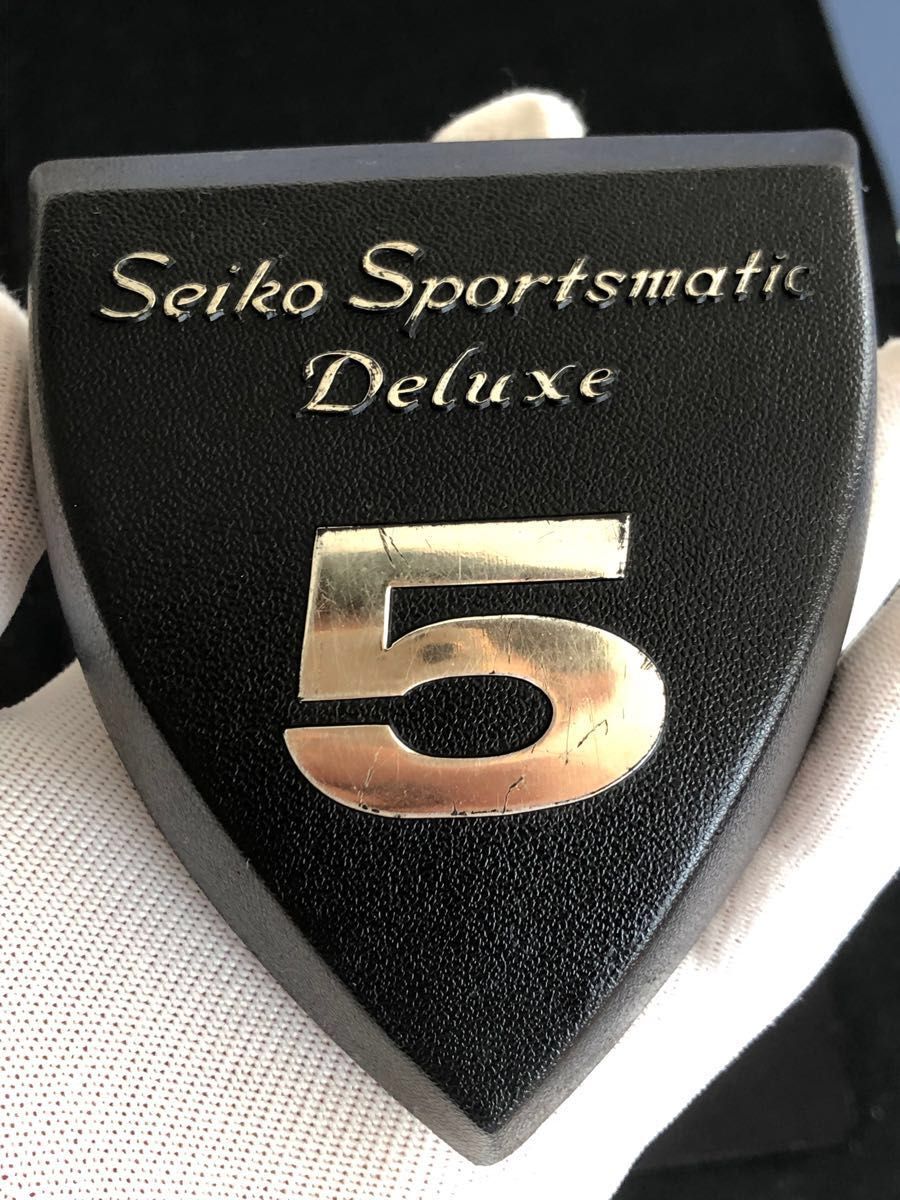 SEIKO Sportsmatic 5 箱・ケース付き 希少 当時物 SEIKO セイコー5 スポーツマチック DX デラックス