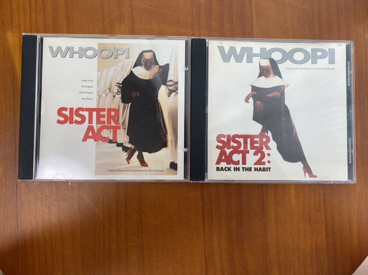 ★送料無料★CD2枚セット「天使にラブ・ソングを…」オリジナル・サウンドトラック/Sister Act [HR6 1334-2] SISTER ACT 2[HR-61562-2]_画像1