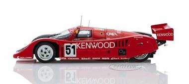 Spark 1/43 Porsche 962 CK6 Kremer Racing Kenwood 7 Le Mans'92 #51 7th J.Nielsen - G.Lavaggi - M.Reuter_画像5